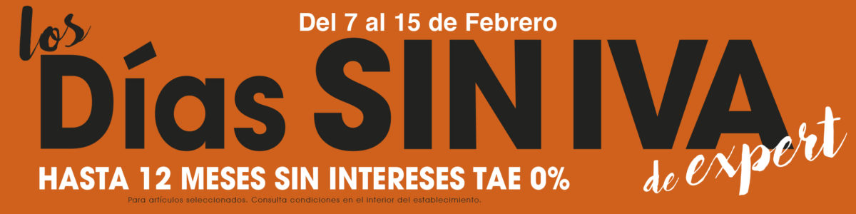 Los Días sin IVA de Toni Pardo Expert arrasan del 5 al 17 de febrero