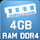 4Gb RAM