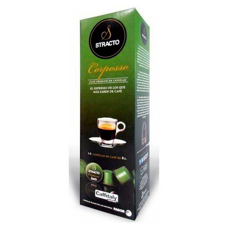 Stracto Corposso - Cápsulas café Caffitaly