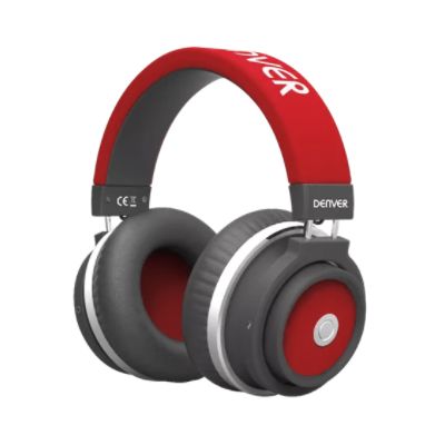 AURICULARES DENVER BTH-250 NEGRO o ROJO BLUETOOTH