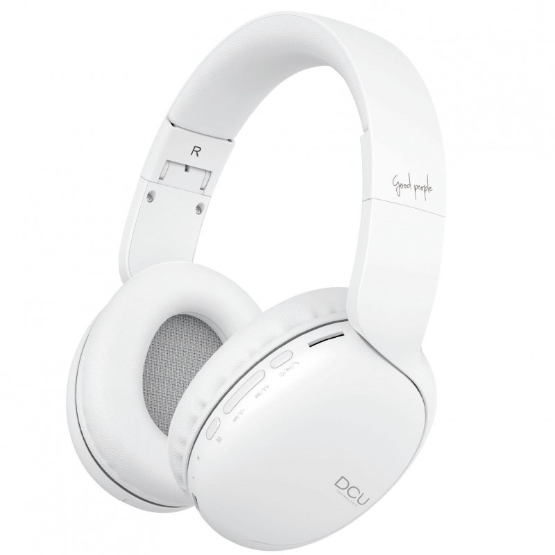 Auriculares DCU Bluetooth plegables multifunción negros