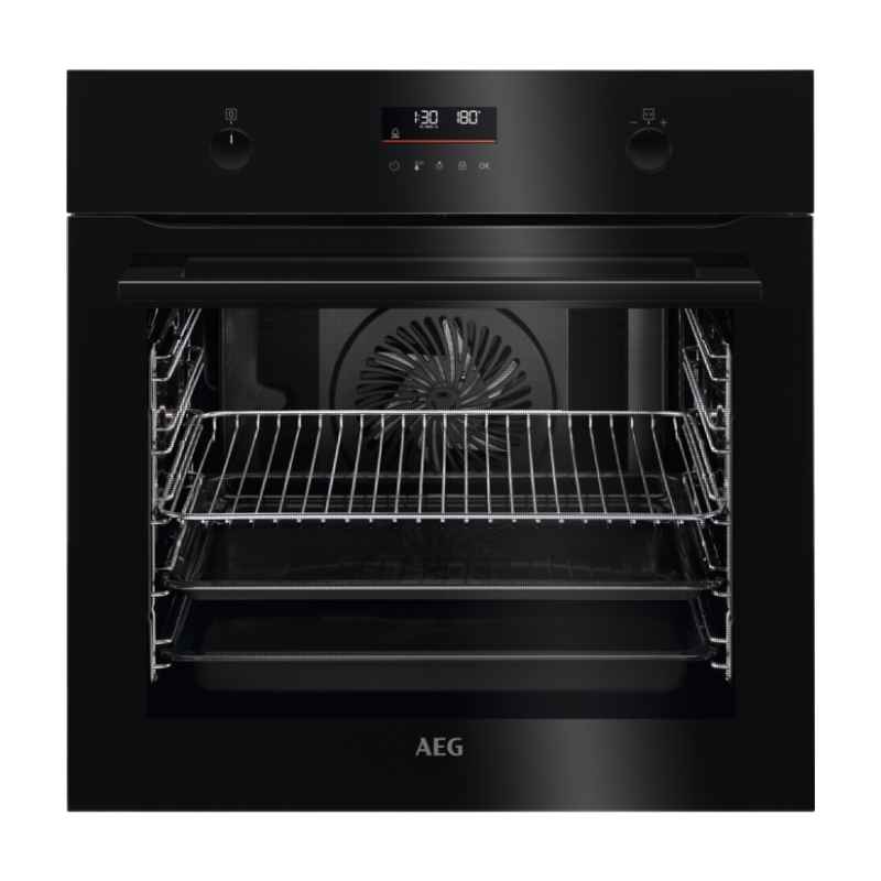 HORNO PIROLÍTICO AEG BPK535060B 72L CRISTAL NEGRO A+