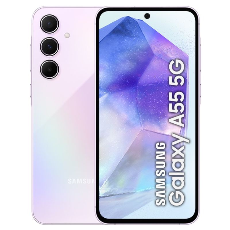 SMARTPHONE SAMSUNG A55 5G 8/256 6,6'' AZUL, AMARILLO, ROSA O NEGRO