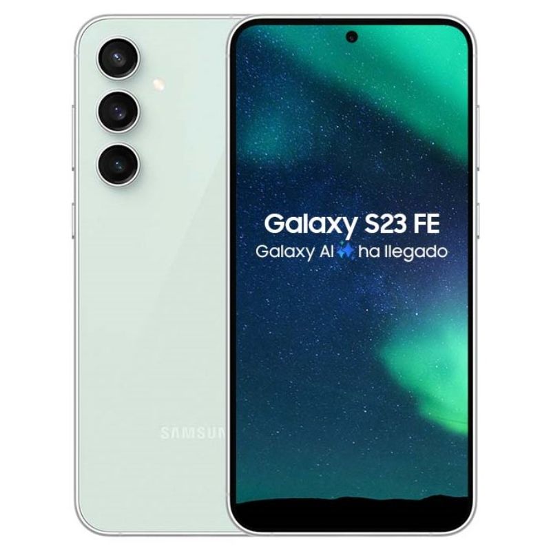 SMARTPHONE SAMSUNG S23 FE 8/256 6,4'' CREMA, NEGRO, MENTA O MORADO