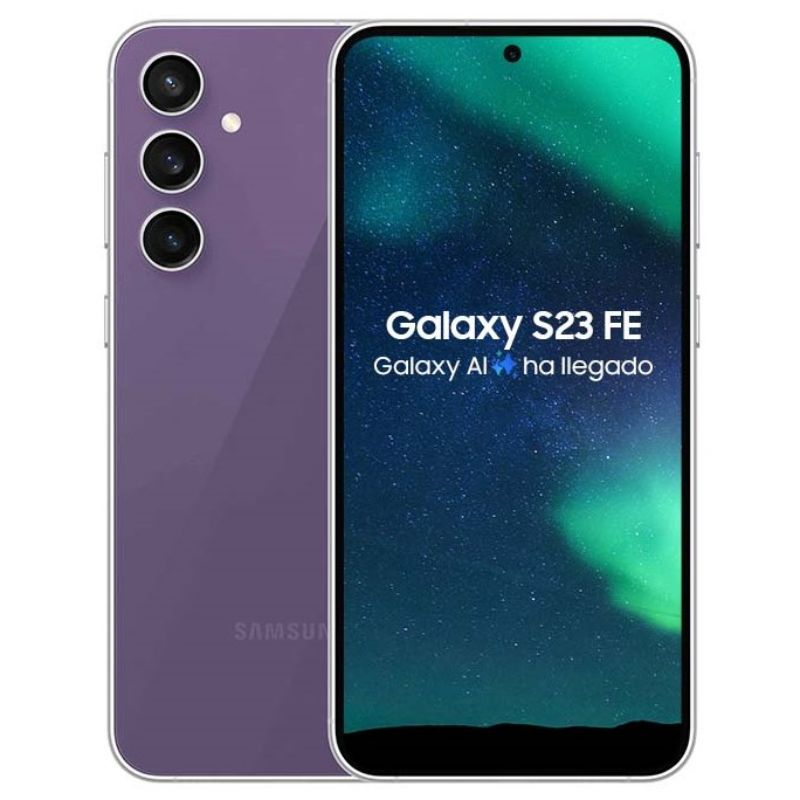 SMARTPHONE SAMSUNG S23 FE 8/256 6,4'' CREMA, NEGRO, MENTA O MORADO