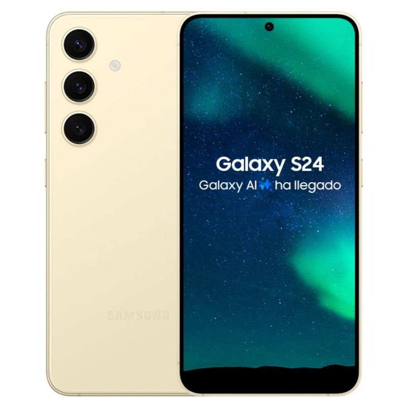SMARTPHONE SAMSUNG S24 8/256 6,2'' AMARILLO, VIOLETA, GRIS O NEGRO