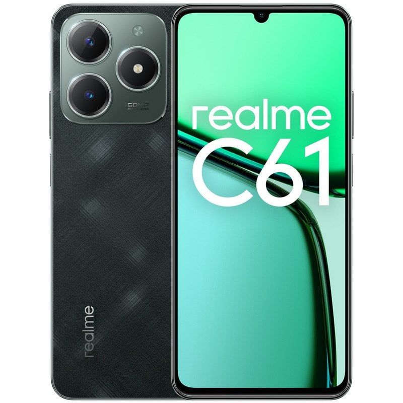 SMARTPHONE REALME C61 6/256 6,7'' EN VERDE Y DORADO (regalo pulsera 276436)