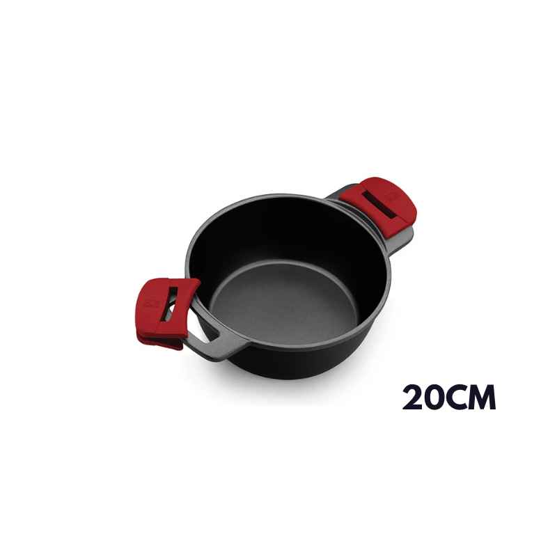 CACEROLA BRA PREMIERE ROJO ALTA 20CM, 24CM, 32CM