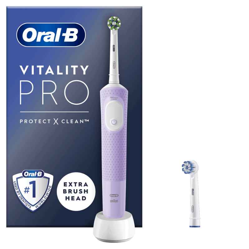 DENTAL ORALB VITALITY PRO 1 AZUL, NEGRO Y MORADO