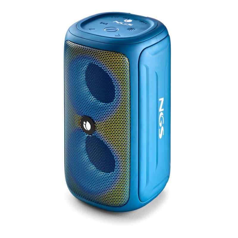 ALTAVOZ NGS ROLLERBEAST AZUL, NEGRO Y CORAL 32W WATER RESIS