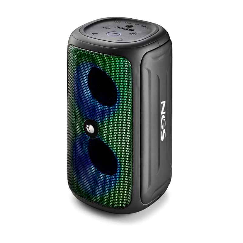 ALTAVOZ NGS ROLLERBEAST AZUL, NEGRO Y CORAL 32W WATER RESIS