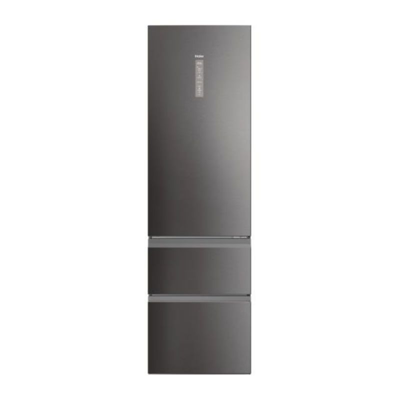 FRIGORIÍFICO COMBI HAIER HTW5620CNMP 205x60 NF INOX 3D C