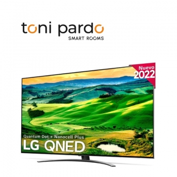 Televisor Lg QNED826QB Qdot+nanocell Alfa 7 100 Hz   Smart TV 4K  Disponible en  50,  55,  65 o 75  pulgadas